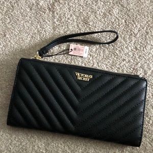 Victoria’s Secret black wallet- brand new!!